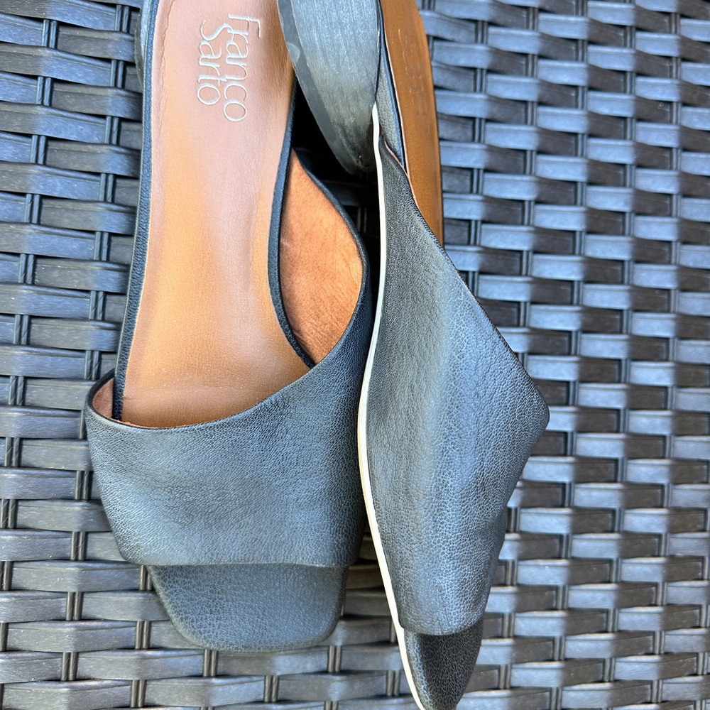 Franco Sarto Black Women's Slides
